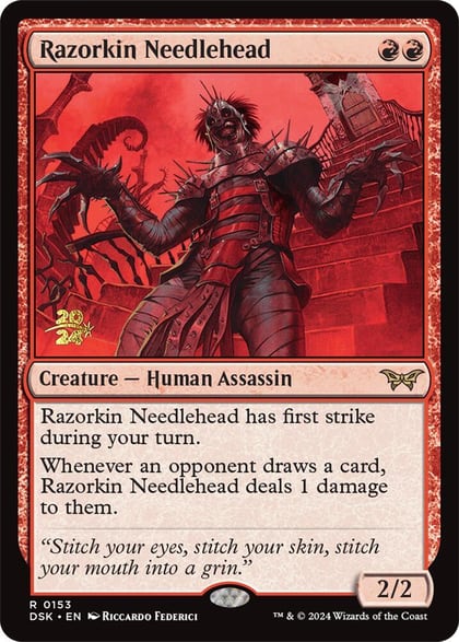 Razorkin Needlehead, Prerelease Cards 153
