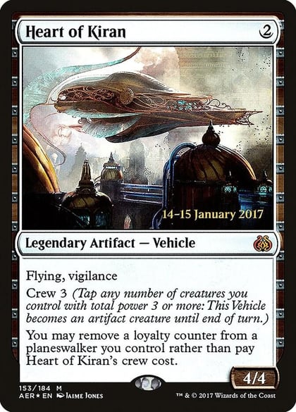 Heart of Kiran, Prerelease Cards 153