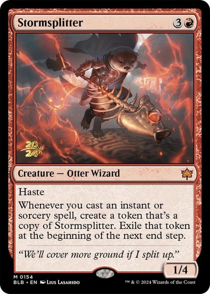 Stormsplitter, Prerelease Cards 154