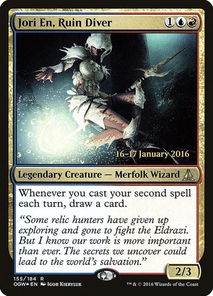 Jori En, Ruin Diver, Prerelease Cards 155