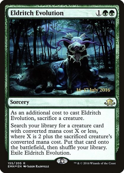 Eldritch Evolution, Prerelease Cards 155