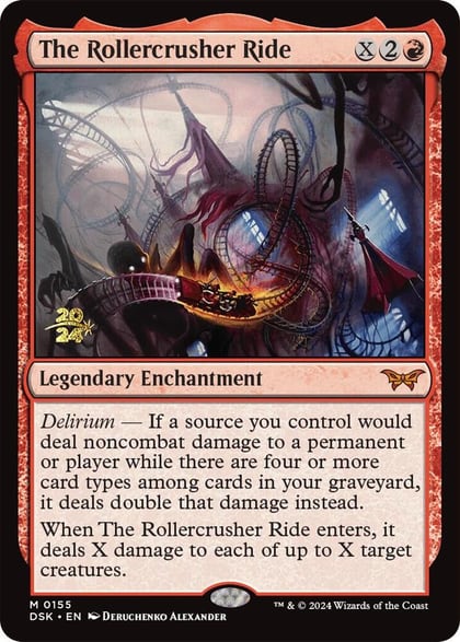 The Rollercrusher Ride (0155), Prerelease Cards 155