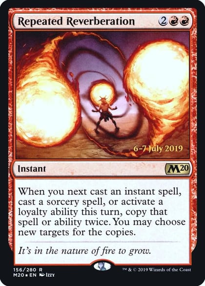 Repeated Reverberation, Prerelease Cards 156