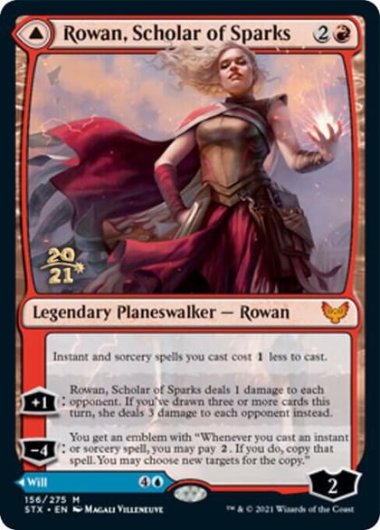 Rowan, Scholar of Sparks, Prerelease Cards 156