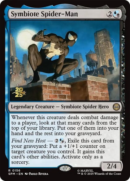 Symbiote Spider-Man, Prerelease Cards 156