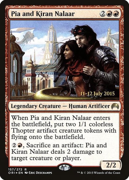 Pia and Kiran Nalaar, Prerelease Cards 157