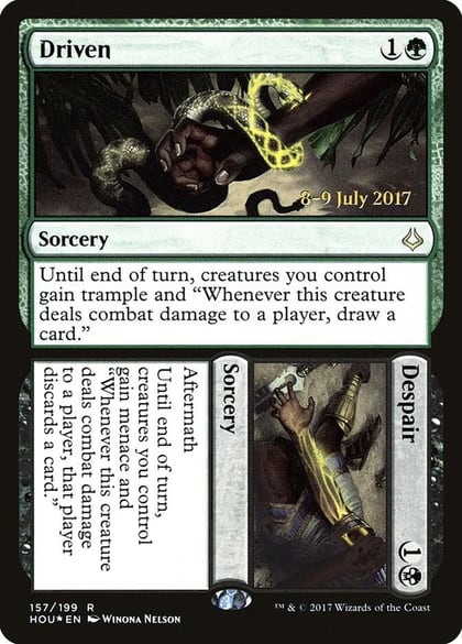 Driven // Despair, Prerelease Cards 157