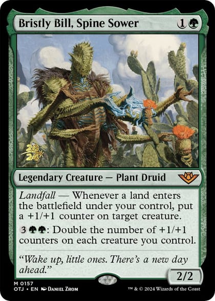 Bristly Bill, Spine Sower, Prerelease Cards 157