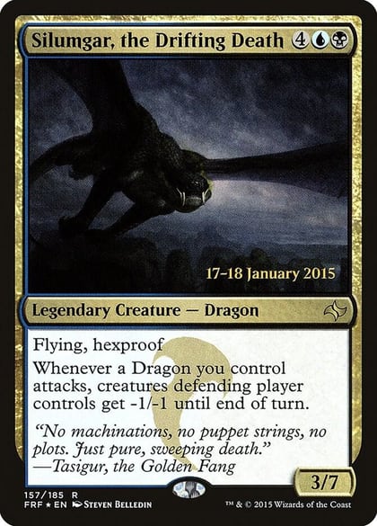 Silumgar, the Drifting Death, Prerelease Cards 157