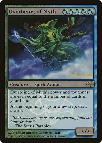 Overbeing of Myth, Prerelease Cards 157