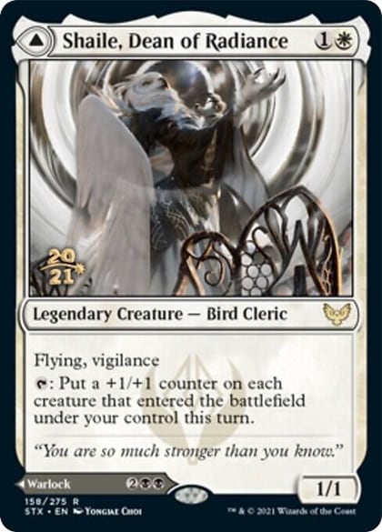 Shaile, Dean of Radiance, Prerelease Cards 158