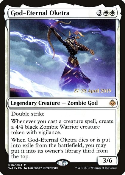 God-Eternal Oketra, Prerelease Cards 16