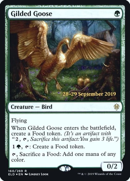 Gilded Goose, Prerelease Cards 160