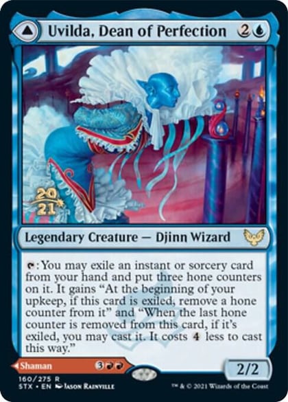 Uvilda, Dean of Perfection, Prerelease Cards 160