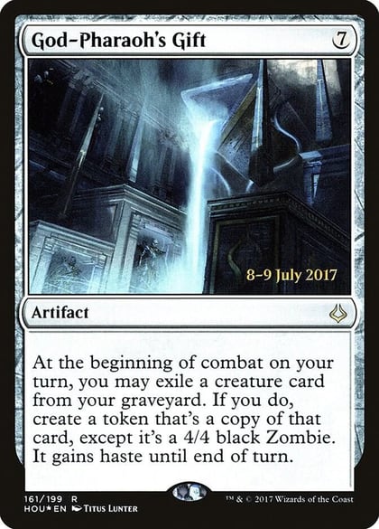 God-Pharaoh's Gift, Prerelease Cards 161