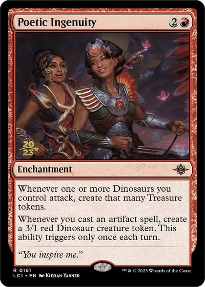 Poetic Ingenuity, Prerelease Cards 161