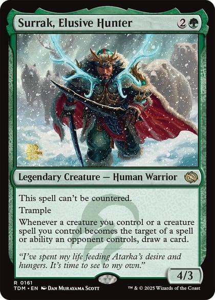 Surrak, Elusive Hunter, Prerelease Cards 161