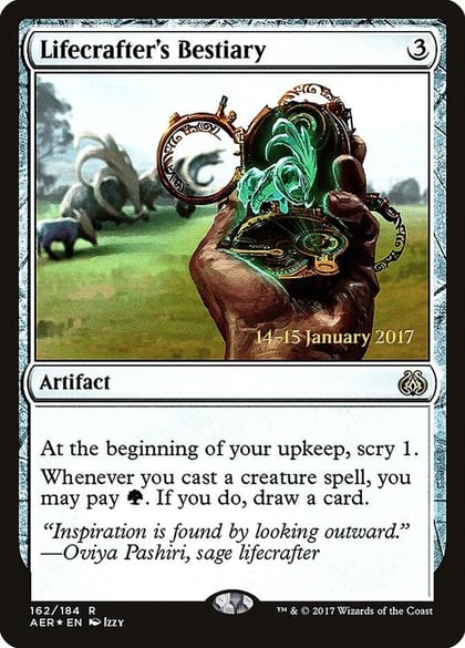 Lifecrafter's Bestiary, Prerelease Cards 162