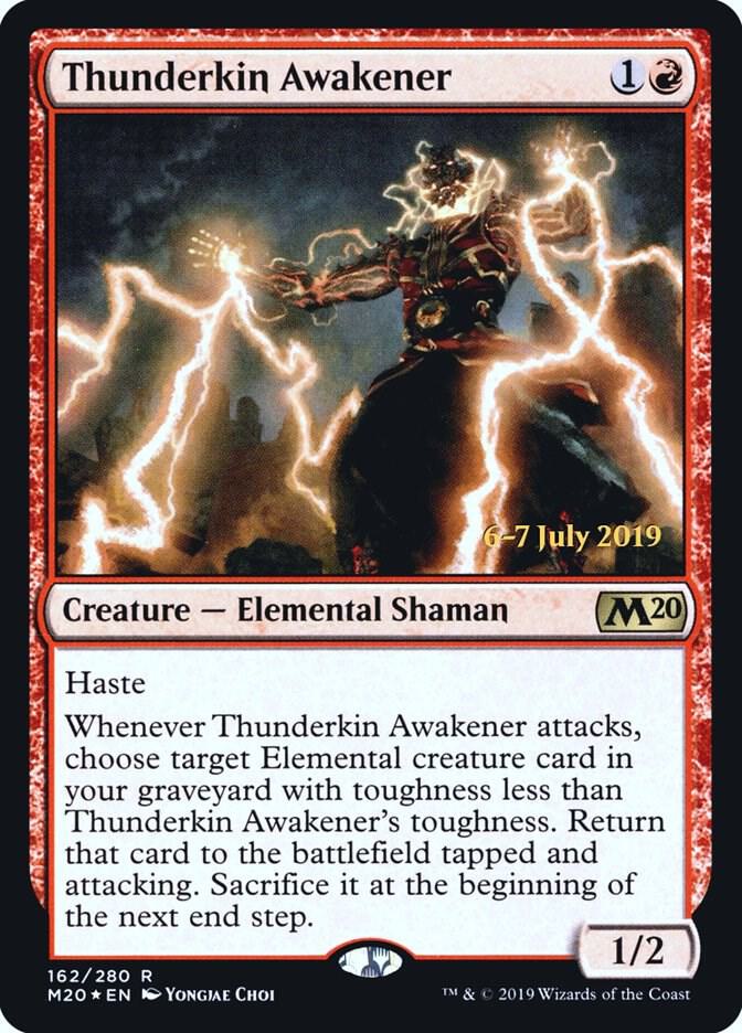Thunderkin Awakener, Prerelease Cards 162