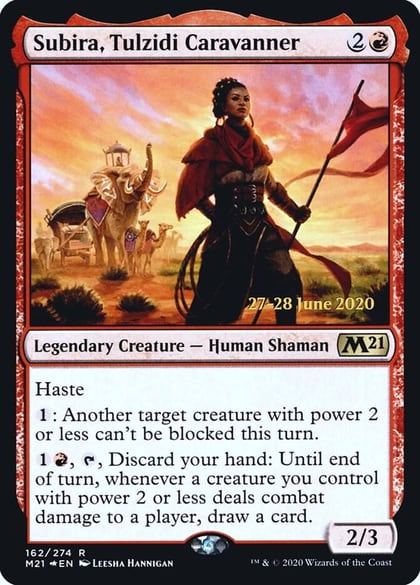Subira, Tulzidi Caravanner, Prerelease Cards 162