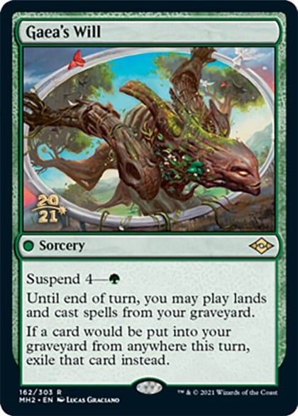 Gaea's Will, Prerelease Cards 162