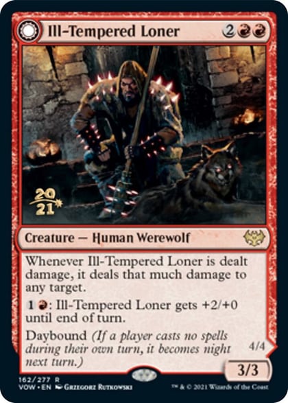 Ill-Tempered Loner, Prerelease Cards 162