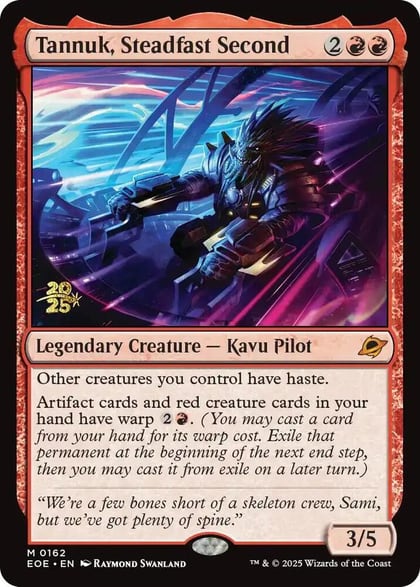 Tannuk, Steadfast Second, Prerelease Cards 162