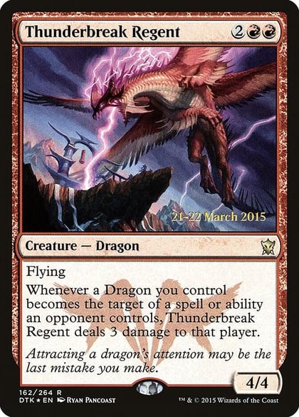 Thunderbreak Regent, Prerelease Cards 162