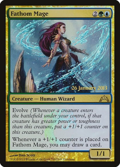 Fathom Mage, Prerelease Cards 162
