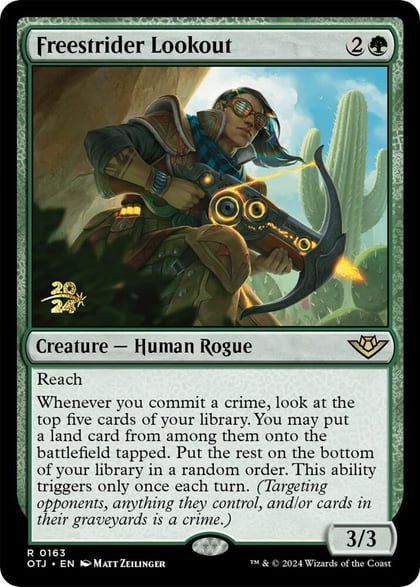 Freestrider Lookout, Prerelease Cards 163