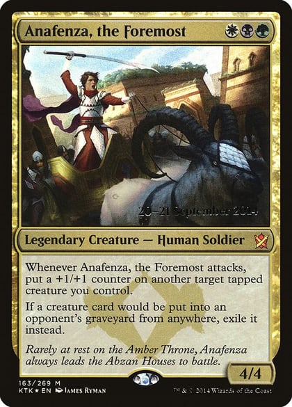 Anafenza, the Foremost, Prerelease Cards 163