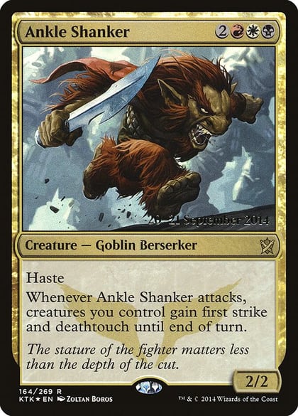 Ankle Shanker, Prerelease Cards 164