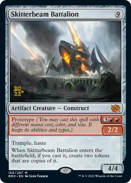 Skitterbeam Battalion, Prerelease Cards 165