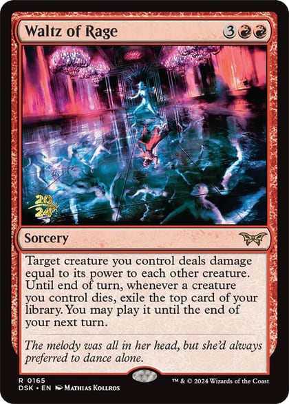 Waltz of Rage, Prerelease Cards 165