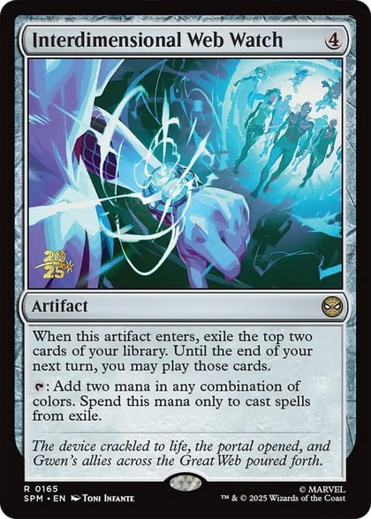 Interdimensional Web Watch, Prerelease Cards 165