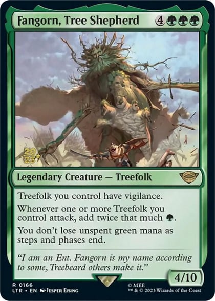 Fangorn, Tree Shepherd, Prerelease Cards 166