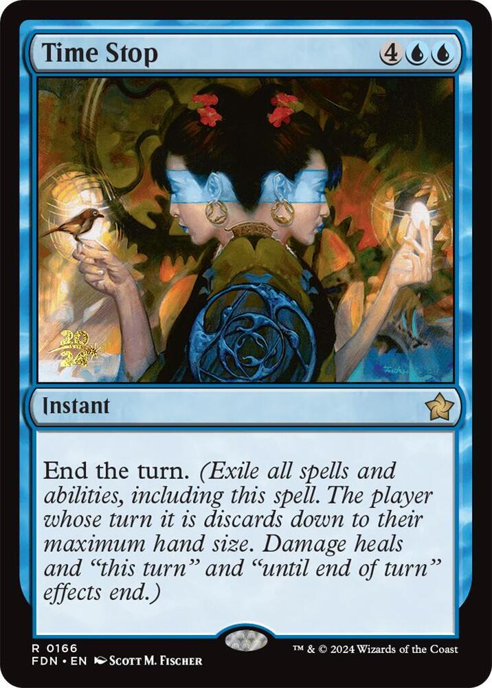 Time Stop, Prerelease Cards 166
