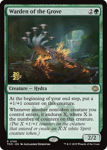 Warden of the Grove, Prerelease Cards 166