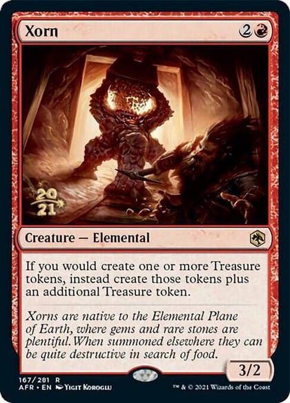 Xorn, Prerelease Cards 167