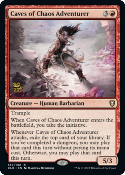 Caves of Chaos Adventurer, Prerelease Cards 167