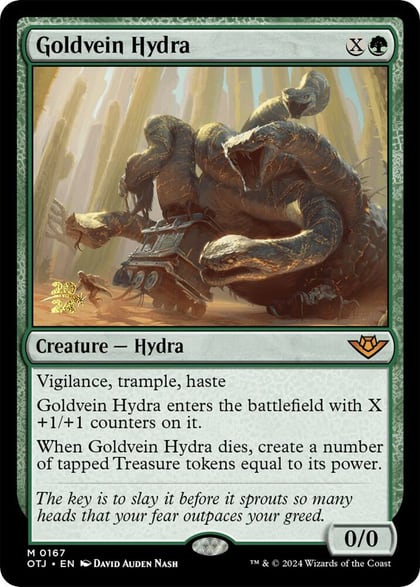 Goldvein Hydra, Prerelease Cards 167