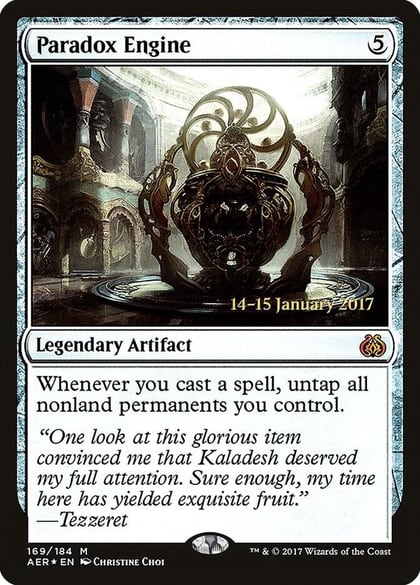 Paradox Engine, Prerelease Cards 169