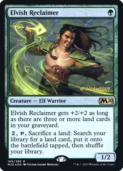 Elvish Reclaimer, Prerelease Cards 169
