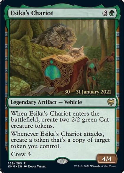 Esika's Chariot, Prerelease Cards 169