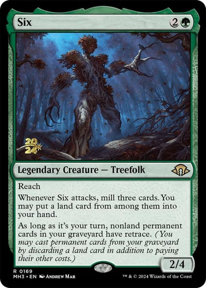 Six, Prerelease Cards 169