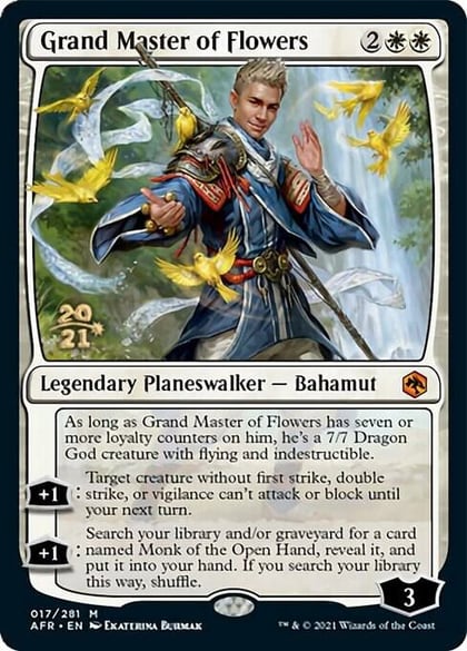 Grand Master of Flowers, Prerelease Cards 17