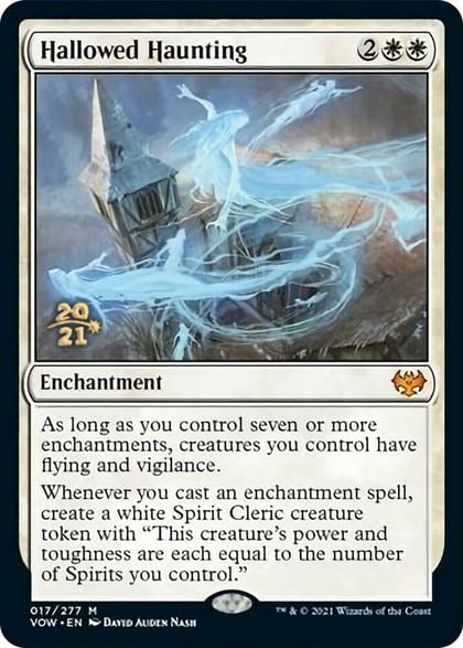 Hallowed Haunting, Prerelease Cards 17