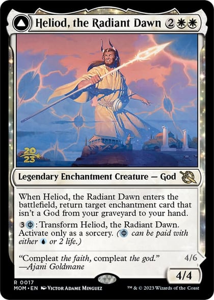 Heliod, the Radiant Dawn, Prerelease Cards 17