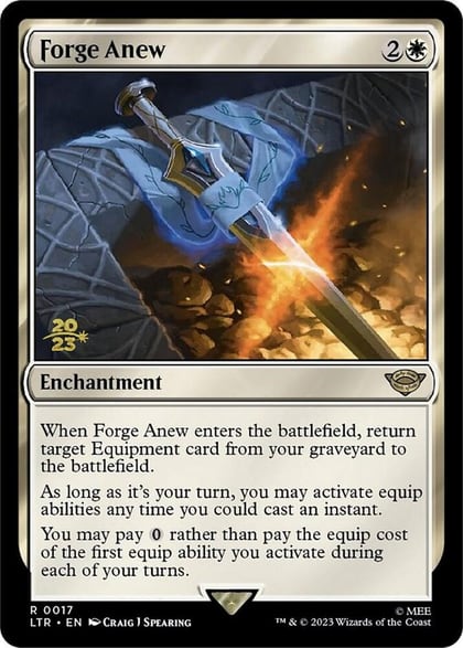 Forge Anew, Prerelease Cards 17