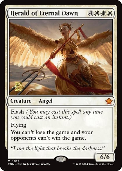 Herald of Eternal Dawn, Prerelease Cards 17